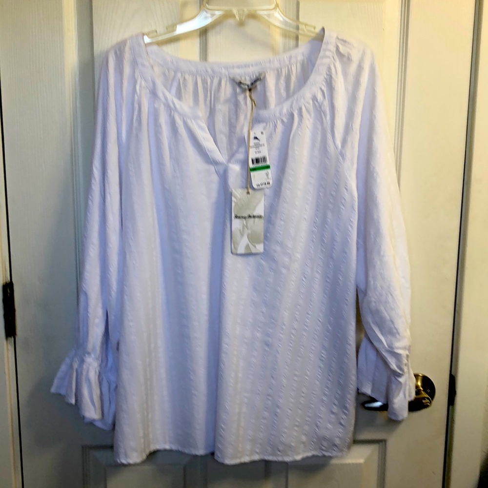 NWT white Tommy Bahama top.